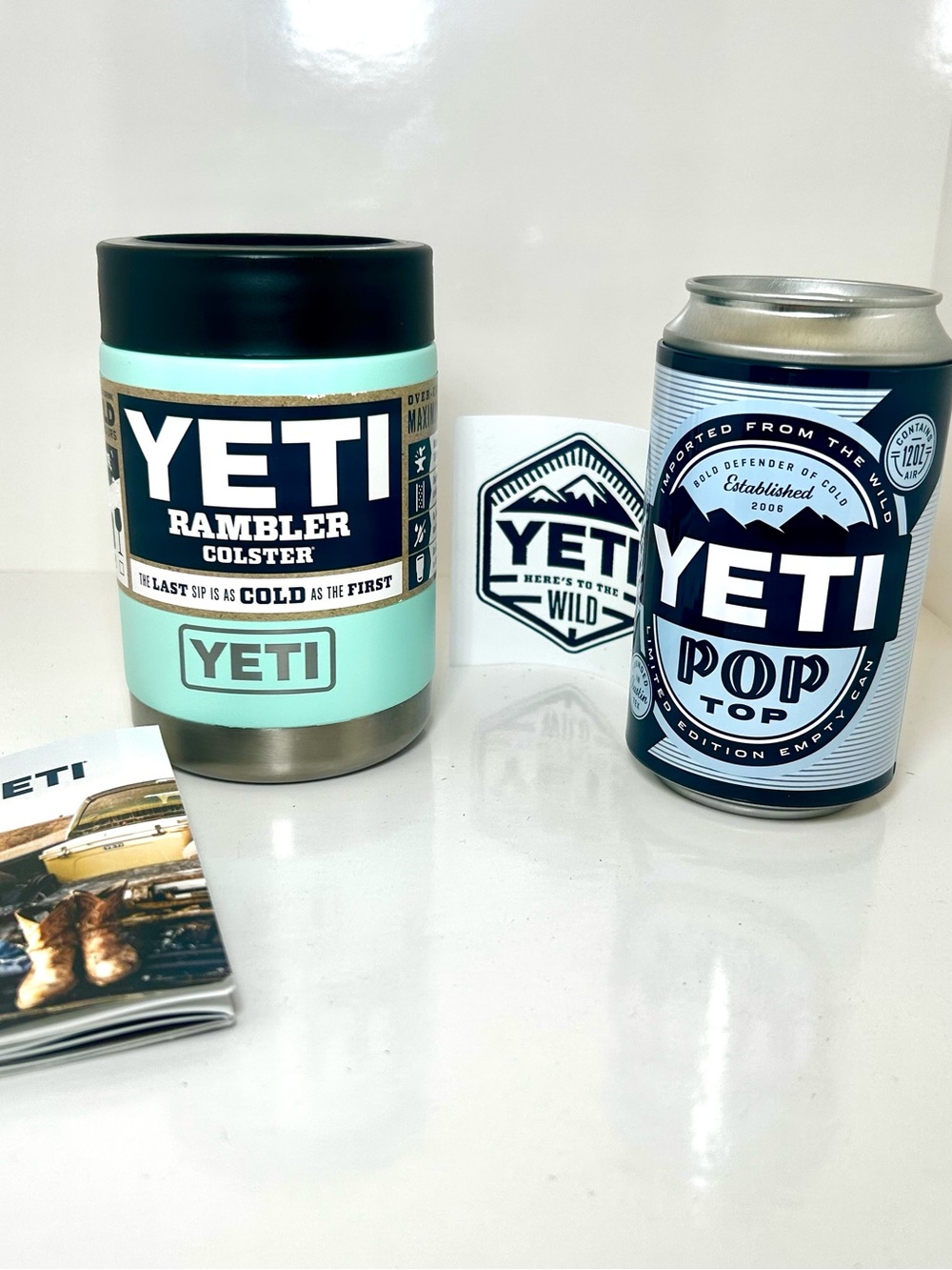YETI Rambler Colster Can & Bottle Cooler In Sea Foam Colour, NWT, Great 4 Summer